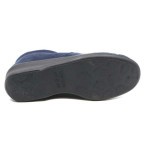 Geloten blauwe pantoffel 2516 Rohde